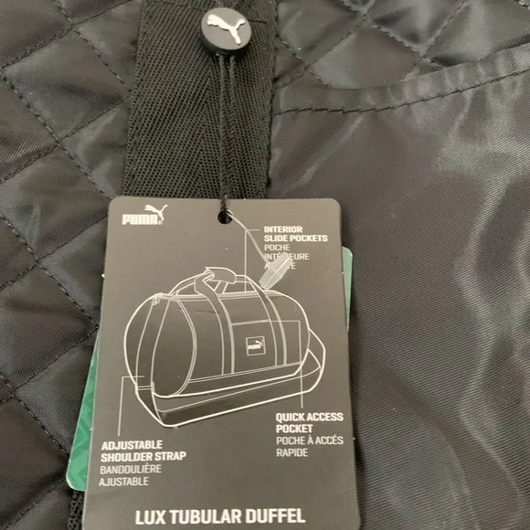 NWT Puma Lux Tubular Duffel Bag - Picture 4 of 7